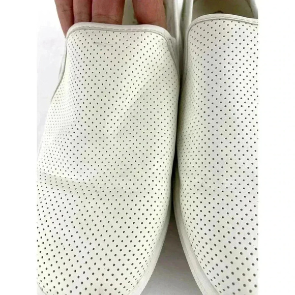 White Perforated Slip On Casual Shoes Sz 10 B Magellan Outdoors Women's - Picture 6 of 9